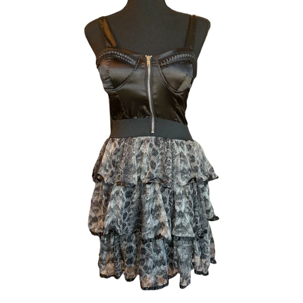 Rachael & Chloe | Ruffled Corset Party Dress